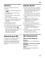 Preview for 17 page of Siemens KI27F Series Instructions For Use Manual