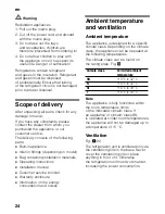 Preview for 24 page of Siemens KI27F Series Instructions For Use Manual