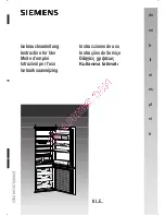 Preview for 1 page of Siemens KI30E440 Instructions For Use Manual