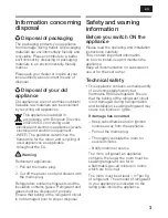 Preview for 3 page of Siemens KI38SA40RK Instructions For Use Manual