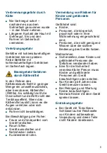 Preview for 5 page of Siemens KI84F Series User Manual