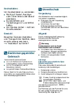 Preview for 6 page of Siemens KI84F Series User Manual