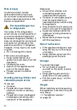 Preview for 28 page of Siemens KI84F Series User Manual