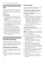 Preview for 10 page of Siemens KI86V Series User Manual