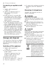 Preview for 26 page of Siemens KI86V Series User Manual