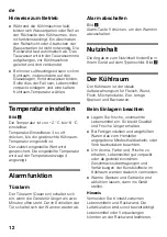 Preview for 12 page of Siemens KS V Series Instructions For Use Manual