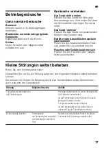 Preview for 17 page of Siemens KS V Series Instructions For Use Manual