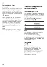 Preview for 24 page of Siemens KS V Series Instructions For Use Manual