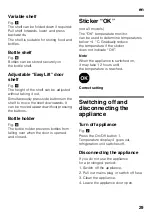 Preview for 29 page of Siemens KS V Series Instructions For Use Manual