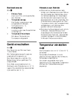 Preview for 11 page of Siemens KS**V SERIES Instructions For Use Manual