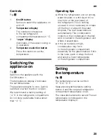 Preview for 25 page of Siemens KS**V SERIES Instructions For Use Manual