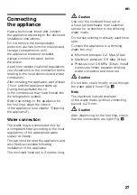 Preview for 27 page of Siemens KS W Series User Manual