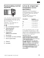 Preview for 77 page of Siemens KT..L Series Instructions For Use Manual