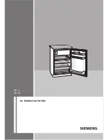 Siemens KT15LA31 Instructions For Use Manual preview