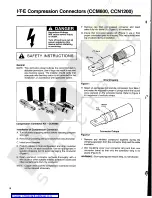 Предварительный просмотр 9 страницы Siemens l-T-E CMD6 Information And Instruction Manual