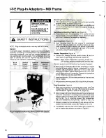 Предварительный просмотр 15 страницы Siemens l-T-E CMD6 Information And Instruction Manual