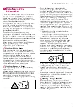 Preview for 11 page of Siemens LB55565GB Instructions For Installation And Use Manual