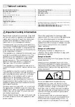 Предварительный просмотр 3 страницы Siemens LB59584M Instruction Manual