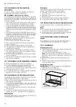 Preview for 12 page of Siemens LB78574AU User Manual And Installation Instructions