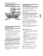 Предварительный просмотр 15 страницы Siemens LC 46254 Operating And Installation Instructions