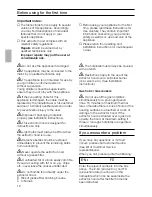 Предварительный просмотр 16 страницы Siemens LC 46254 Operating And Installation Instructions