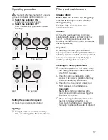 Предварительный просмотр 17 страницы Siemens LC 46254 Operating And Installation Instructions