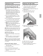 Предварительный просмотр 19 страницы Siemens LC 46254 Operating And Installation Instructions