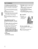 Предварительный просмотр 22 страницы Siemens LC 46254 Operating And Installation Instructions