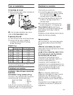 Предварительный просмотр 23 страницы Siemens LC 46254 Operating And Installation Instructions