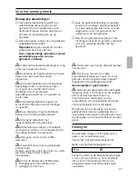 Предварительный просмотр 27 страницы Siemens LC 46254 Operating And Installation Instructions