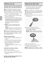 Предварительный просмотр 20 страницы Siemens LC 46256 Operating And Installation Instructions