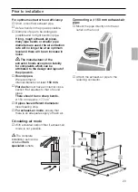 Предварительный просмотр 23 страницы Siemens LC 46256 Operating And Installation Instructions