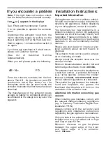 Preview for 21 page of Siemens LC 85 K 950 Operating And Installation Instructions