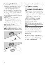 Preview for 16 page of Siemens LC258TC60 Instructions For Use Manual