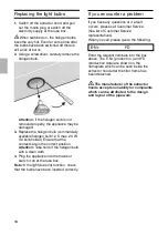 Предварительный просмотр 18 страницы Siemens LC456CA30 Instructions For Use Manual