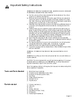 Preview for 3 page of Siemens LC479050UC Installation Manual