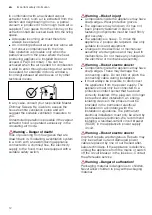 Preview for 12 page of Siemens LC64BBC50B Instructions For Installation And Use Manual