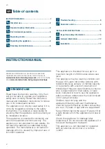 Preview for 2 page of Siemens LC64PBC50B Instructions For Installation And Use Manual