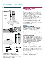 Preview for 10 page of Siemens LC64PBC50B Instructions For Installation And Use Manual