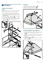 Preview for 13 page of Siemens LC64PBC50B Instructions For Installation And Use Manual