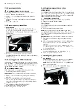 Preview for 8 page of Siemens LC67BCP50 User Manual And Installation Instructions