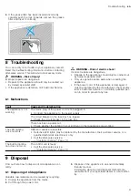 Preview for 9 page of Siemens LC67BCP50 User Manual And Installation Instructions