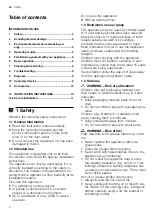 Preview for 2 page of Siemens LC67JHM60 User Manual And Installation Instructions