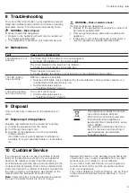 Preview for 9 page of Siemens LC67JHM60 User Manual And Installation Instructions