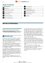 Preview for 3 page of Siemens LC87KHM10 Instructions For Installation And Use Manual