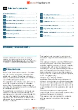 Preview for 4 page of Siemens LC91BUR50 Instructions For Installation And Use Manual