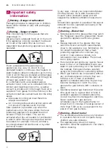 Preview for 4 page of Siemens LC91BUV50B Instructions For Installation And Use Manual