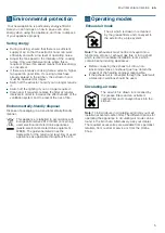 Preview for 5 page of Siemens LC91KWP60 Instructions For Installation And Use Manual