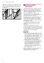 Preview for 14 page of Siemens LC91KWP60 Instructions For Installation And Use Manual