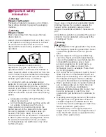 Preview for 3 page of Siemens LC91KWW20B Instructions For Installation And Use Manual